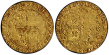 Load image into Gallery viewer, France. Jean II "le Bon". (1350-64) Mouton d'Or, PCGS AU53. Problem-free surfaces, weak strike.