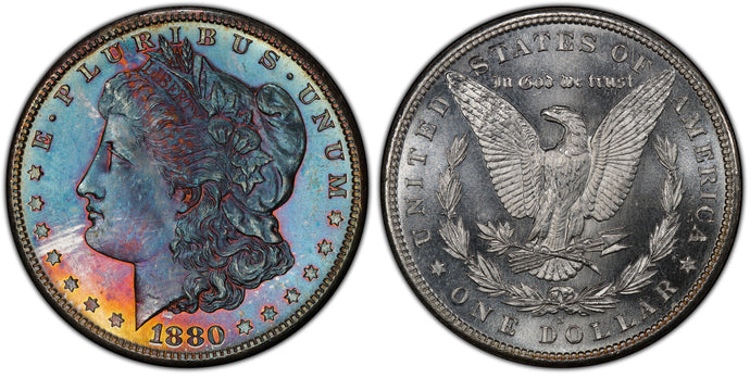 United States of America. 1881 Morgan Silver Dollar. PCGS MS64. 