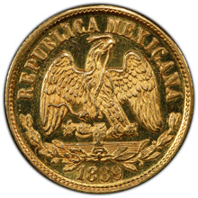 Load image into Gallery viewer, Mexico. 1889-Mo M 10 Pesos, PCGS MS61PL. Incredibly rare, only 88 minted.